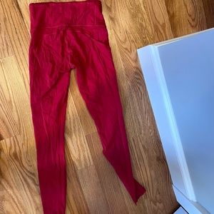 Lululemon red swift speed high rise tight!!